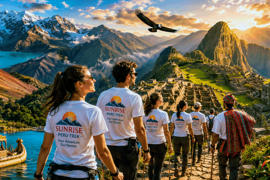 The team of Sunrise Peru Trek